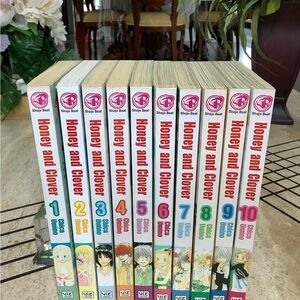 [Complete Manga Set] Honey and Clover Manga vol 1-10 by Chica Umino